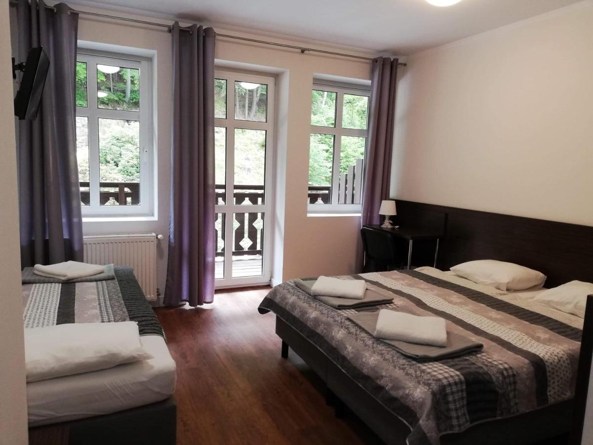 Hotel Sloneczna Miedzygorze Esterno foto